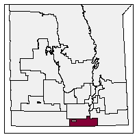 Map of electoral division