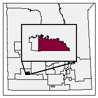 Map of electoral division