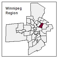Map of electoral division