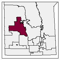 Map of electoral division