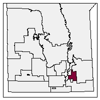 Map of electoral division