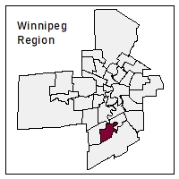 Map of electoral division