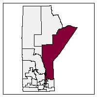 Map of electoral division