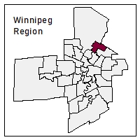 Map of electoral division