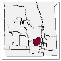 Map of electoral division