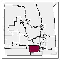Map of electoral division