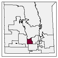 Map of electoral division