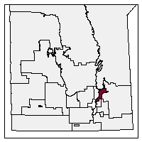 Map of electoral division