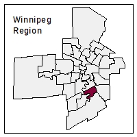 Map of electoral division