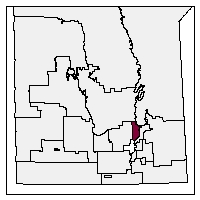 Map of electoral division