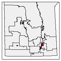 Map of electoral division