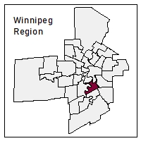 Map of electoral division
