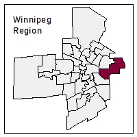 Map of electoral division