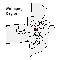 Map of electoral division