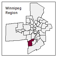 Map of electoral division